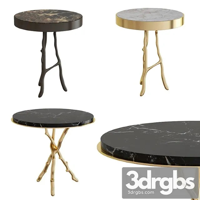 Tables veritas and westchester eichholtz collections 2 3D Model Free