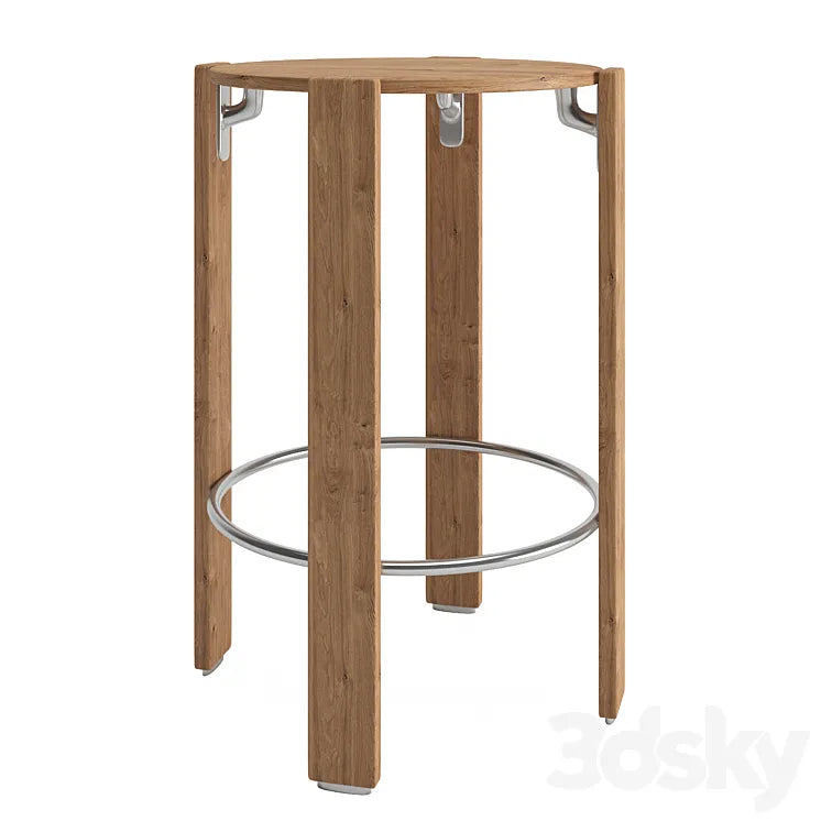 Tabouret by BRUNO REY 1970 3DSMAX Model