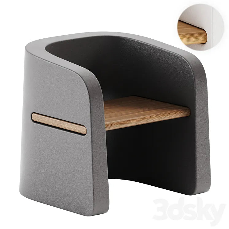 Talea Chair by Plust / Garden chair 3DSMAX Model