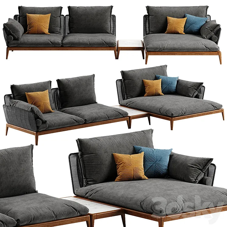 Talenti Cruise sofa 3 3DSMAX Model