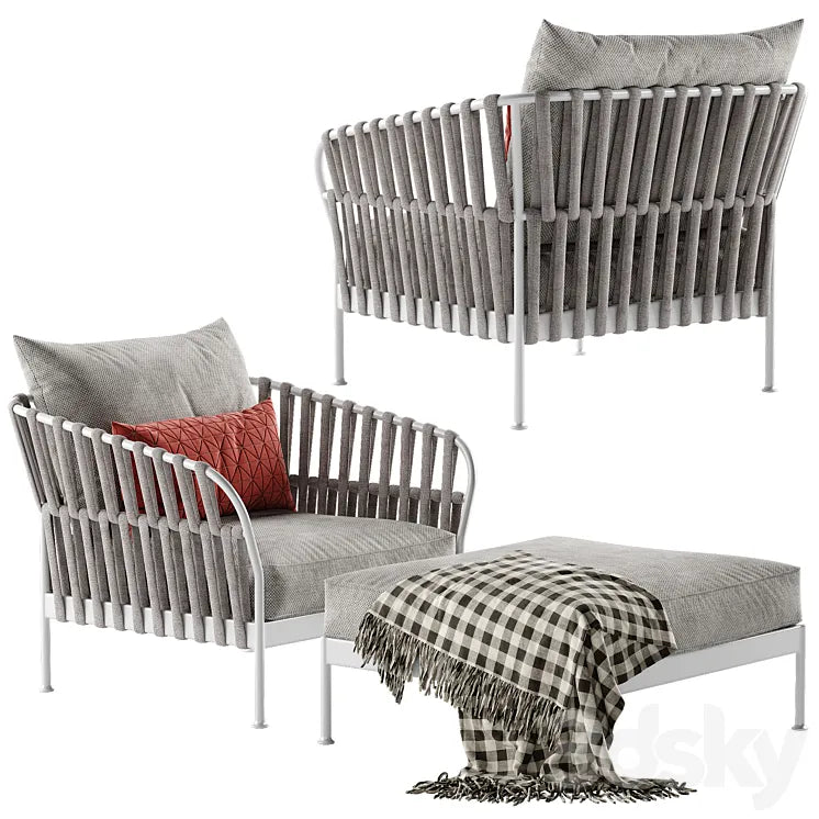 Talenti frame armchair 3DSMAX Model