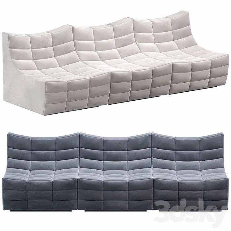 Tanner Open End Sofa by roveconcepts 3DSMAX Model