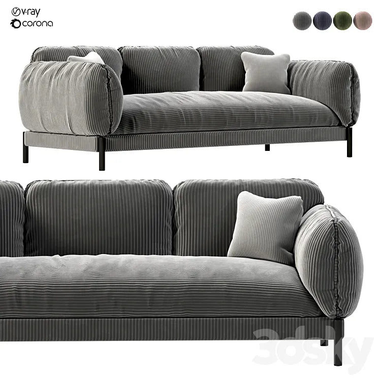 Tarantino Sofa 3DSMAX Model