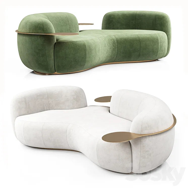 Tateyama Sofa By Secolo 3DSMAX Model