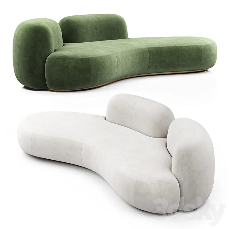 Tateyama XL Sofa 2 backs By Secolo 3DSMAX Model