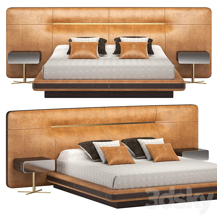Tecni Nova 4231 Bed 3DSMAX Model