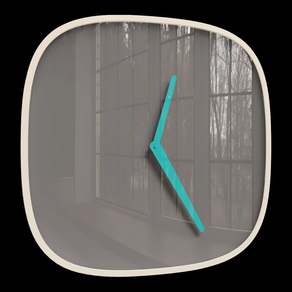 TEO - Wall clock PLATE Gray 3ds Max