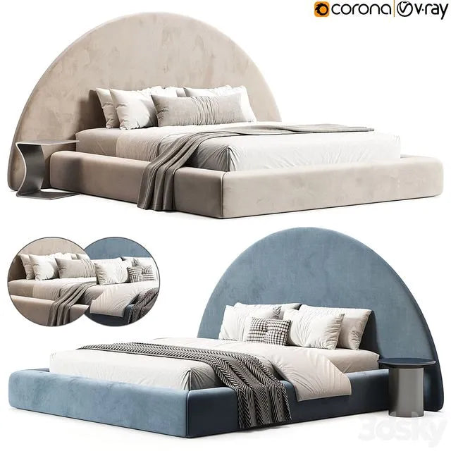 THE JAMES BED 3dsMax Model
