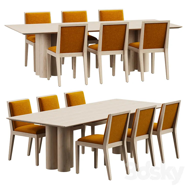 The Ready dining table 3DSMAX Model
