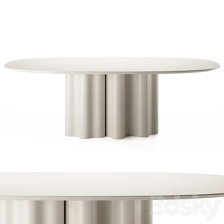THEATRO MAGICO | Oval table by Saba Italia 3DSMAX Model