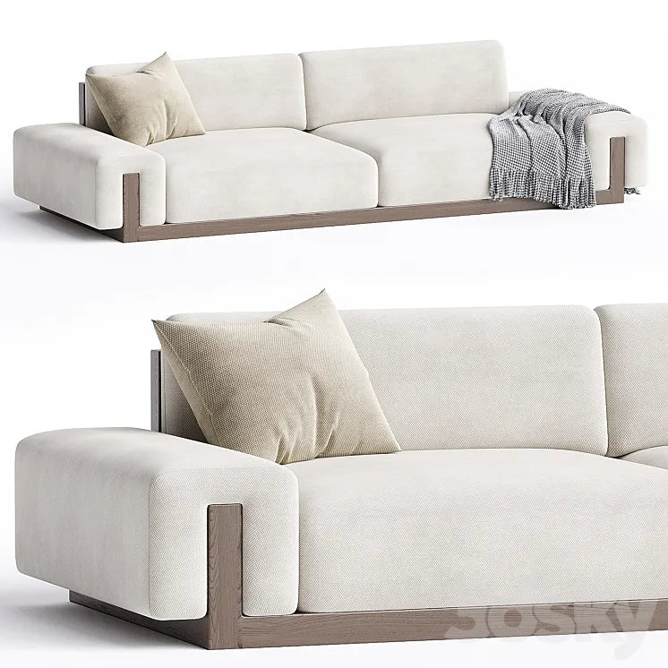 THIERRY LEMAIRE U Sofa 3DSMAX Model
