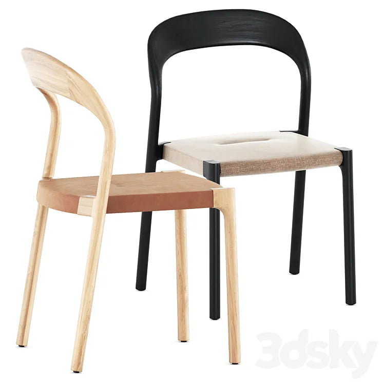 Ticino chair by Living Divani 3DSMAX Model