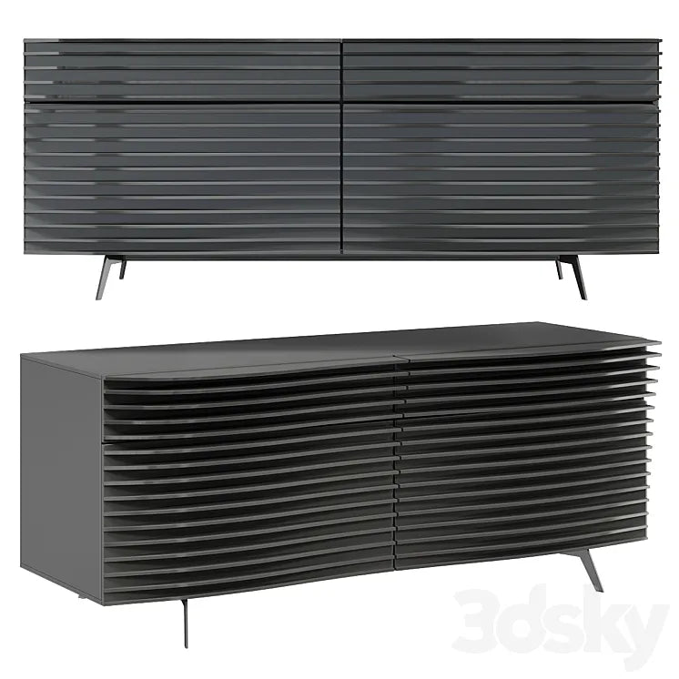 Tide buffet sideboard by karim rashid 3DSMAX Model