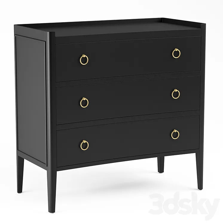 Tiffany Accent Chest 3DSMAX Model