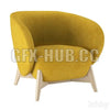 Tilar Armchair 3dsMax Model