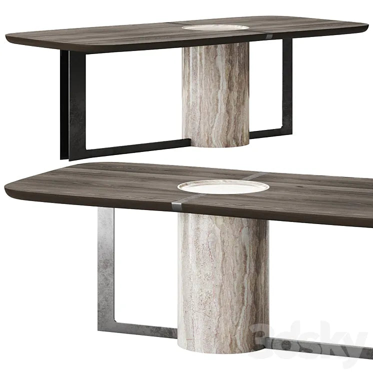Titano By Enne Table 3DSMAX Model