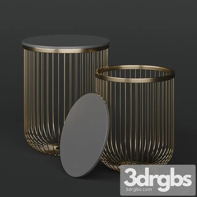 To4rooms Basket Table 3D Model Free