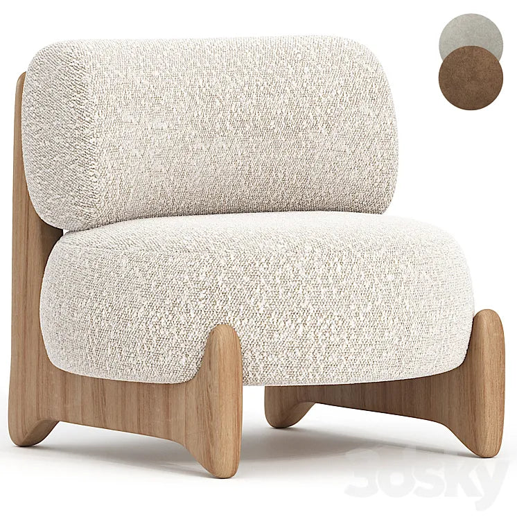 Tobo Armchair 3DSMAX Model