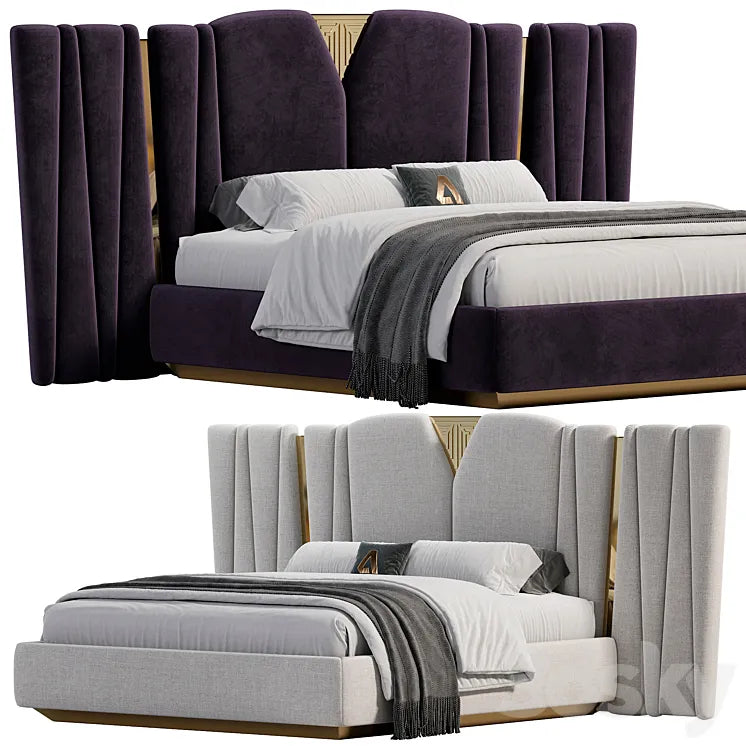 Tokyo Karyola bed by Area Mobilya 3DSMAX Model