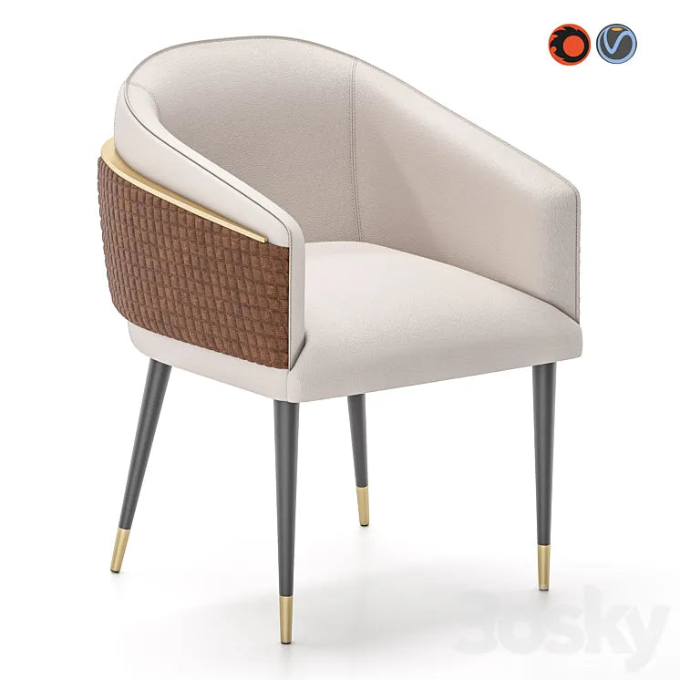 tonino lamborghin casa chair TL-2442 3DSMAX Model