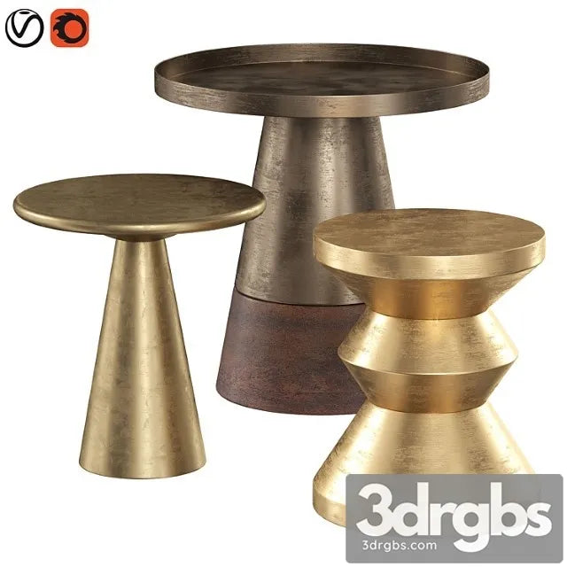 Topper Occasional Table 2 3D Model Free