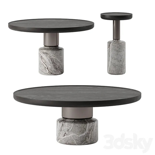 Torus Coffee Tables by District Eight 3DSMAX Model