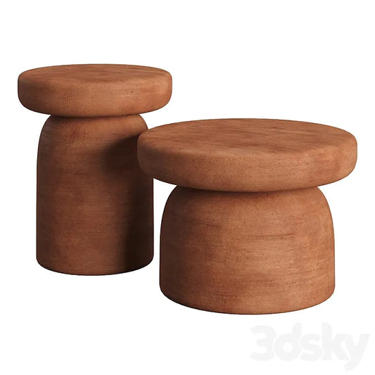 Tototo Coffee Tables by Miniforms 3DSMAX Model