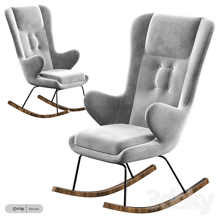 Tresser Rocking Chair 3DSMAX Model