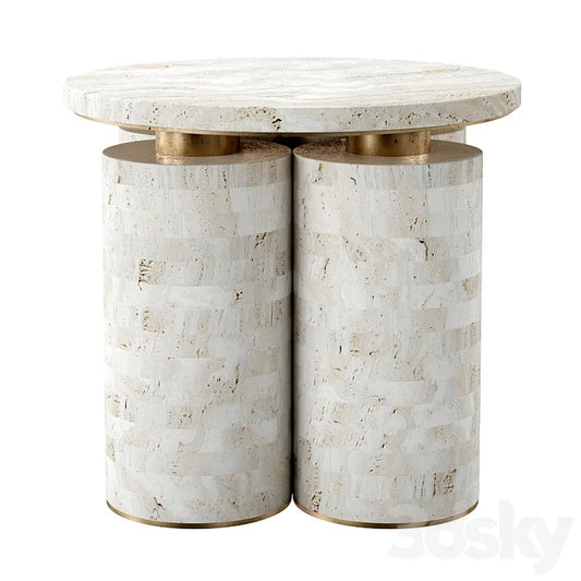 Trilith side tables by Alexander Diaz Andersson 3DSMAX Model