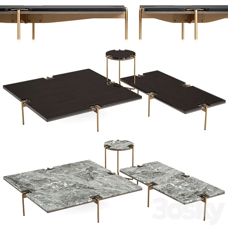 Turri Blues Coffee Table 3DSMAX Model