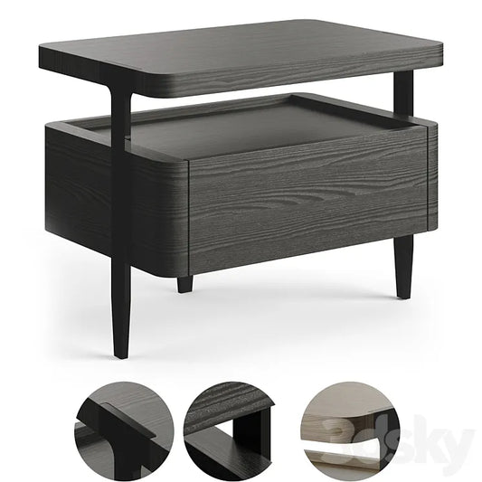 TURRI DOMUS BEDSIDE TABLE By Matteo Nunziati 3DSMAX Model