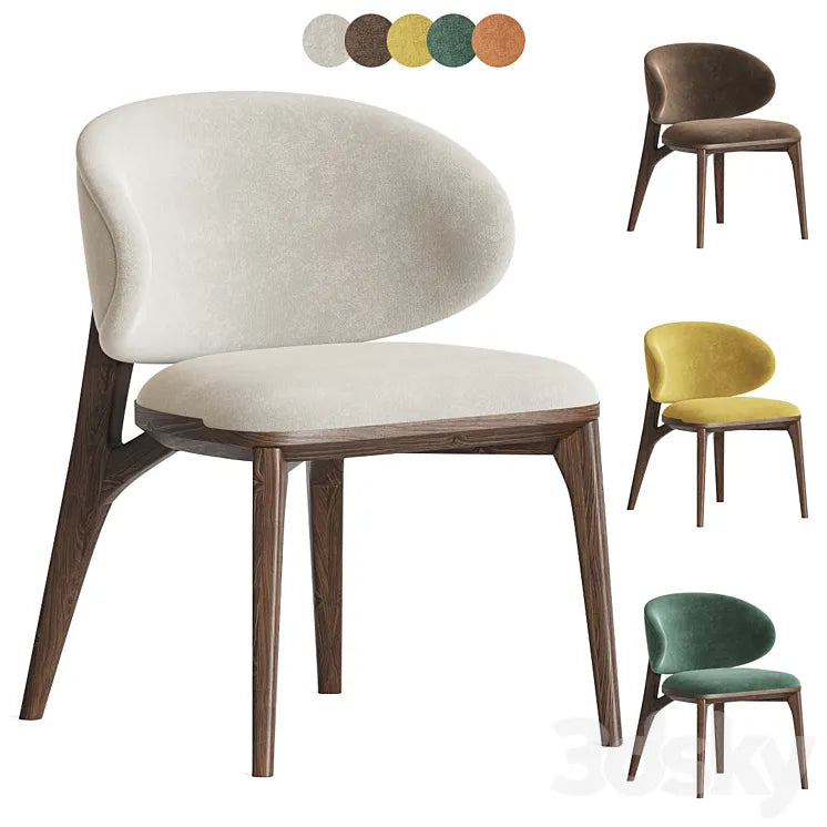 Turri Pinnacle Dining Chair 3DSMAX Model
