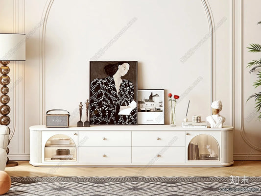 TV Cabinet 3D Models – 3D Furniture for Interior Design – 114