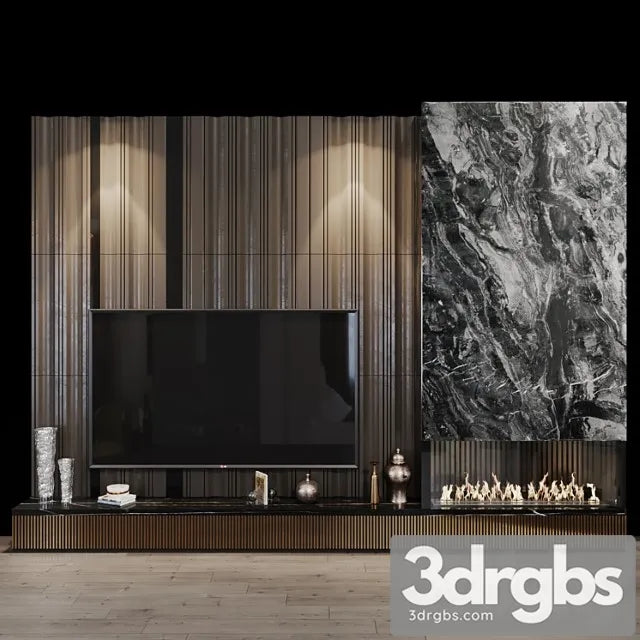 Tv set 130 3D Model Free