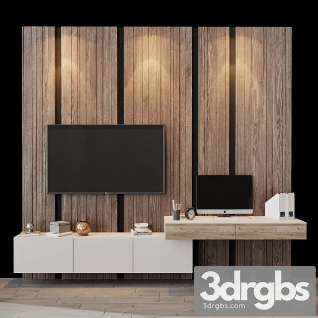 Tv set 145 3D Model Free