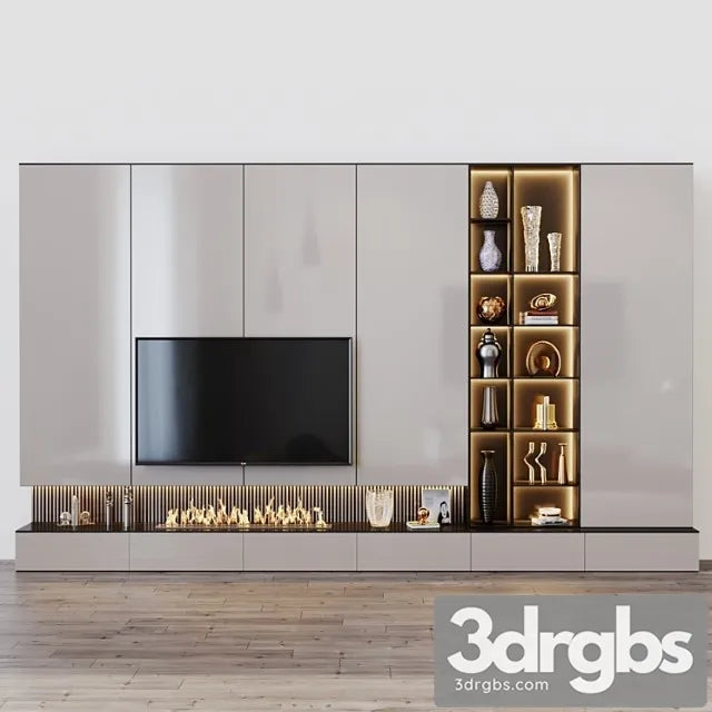 Tv set 166 3D Model Free