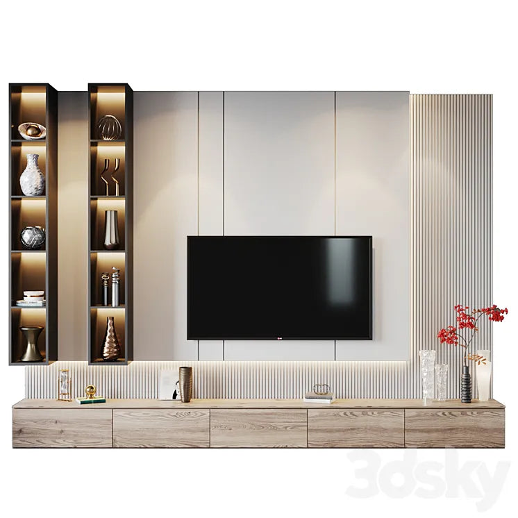 tv set 203 3DSMAX Model
