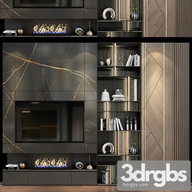 Tv shelf 0213 3D Model Free