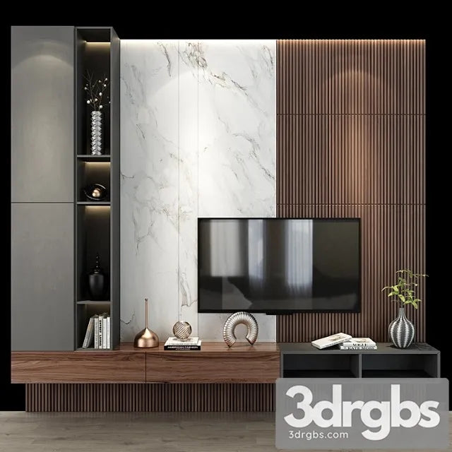 Tv shelf 0239 3D Model Free