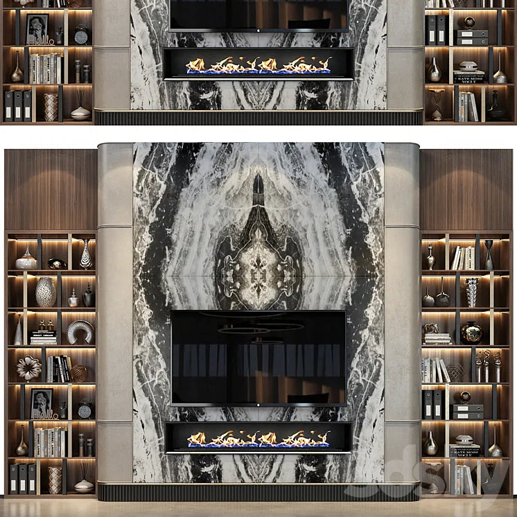 TV shelf 0558 3DSMAX Model
