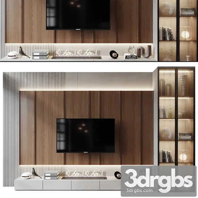 Tv Shelf 0660 3D Model Free