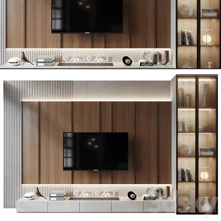 TV shelf 0660 3DSMAX Model