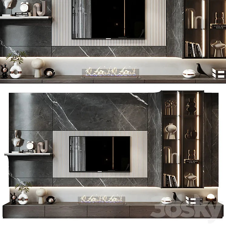 TV shelf 0663 3DSMAX Model