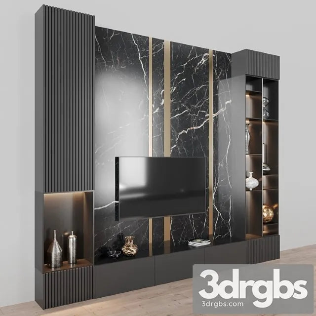 Tv stand 2 3D Model Free