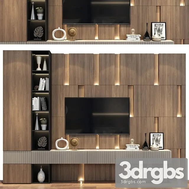 TV Stand 27 2 3D Model Free