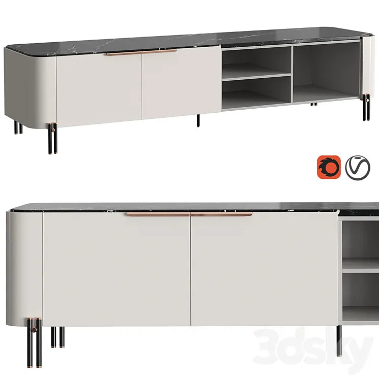 TV stand BAMBOO 3DSMAX Model
