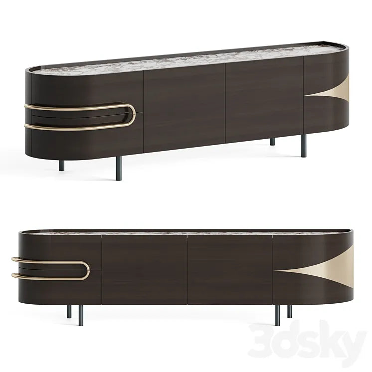 TV stand OLIVAL 3DSMAX Model