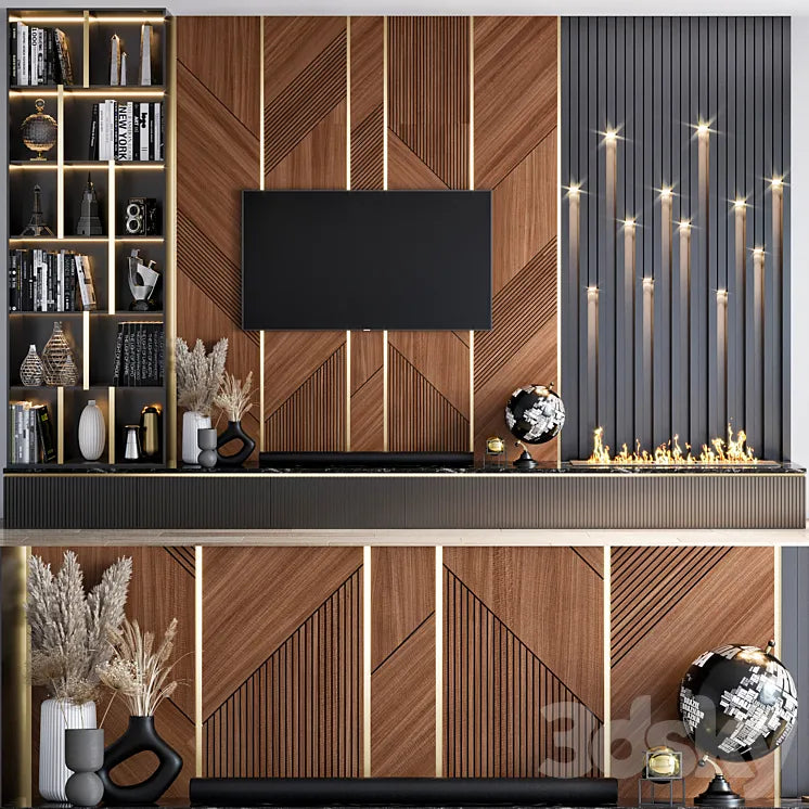 TV Wall 07 3DSMAX Model