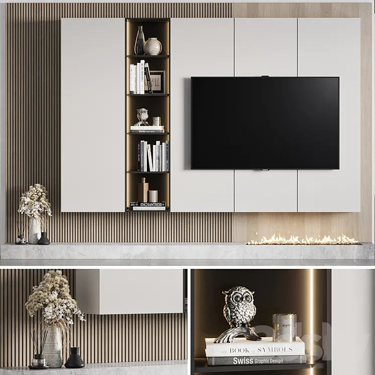 Tv wall 13 3DSMAX Model