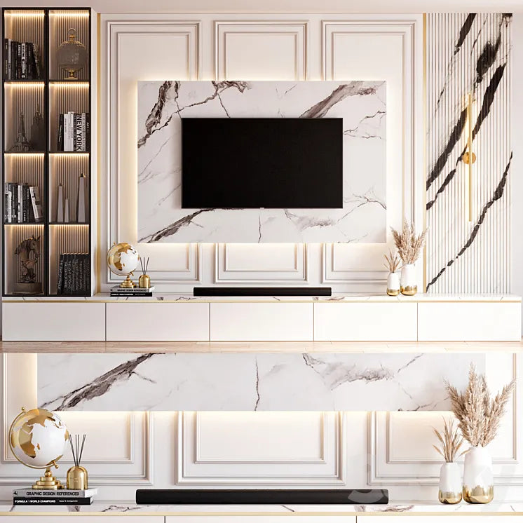 TV Wall 13 3DSMAX Model